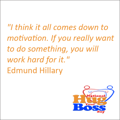 National Hug Your Boss Day Quote 12